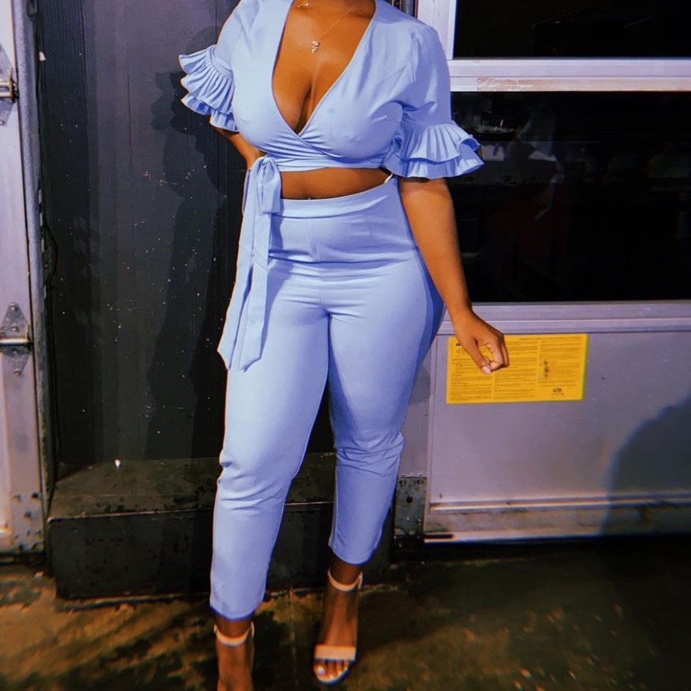 Blue, Two-piece set